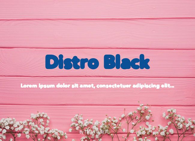 Distro Black example